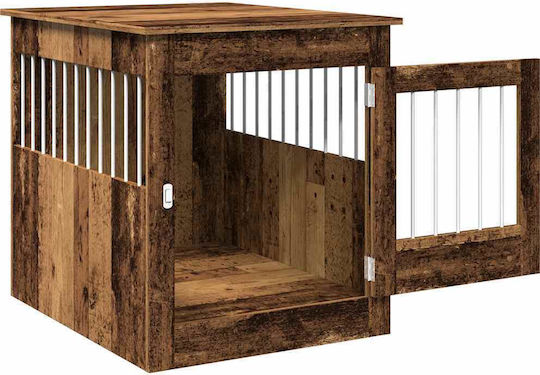 vidaXL Dog House Outdoor Brown 64.5x80x71cm