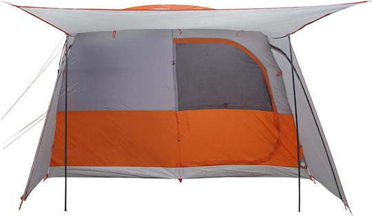 vidaXL Cort De Camping Automobil Gri Pentru 4 Persoane