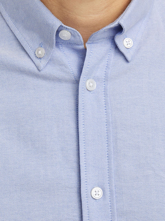 Μακρυμάνικo Βαμβακερό Πουκάμισο Cashmere Blue Light Blue