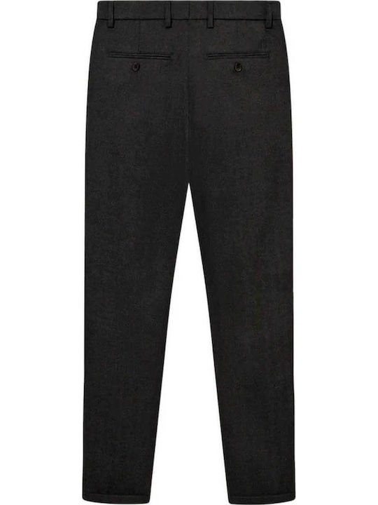 Les Deux Como Trousers Suit Charcoal/grey Melange
