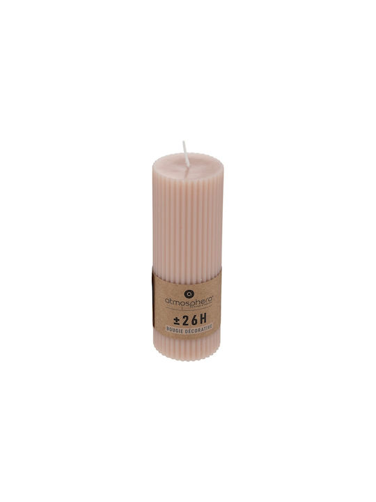 Atmosphera Scented Candle Pink 230gr 1pcs