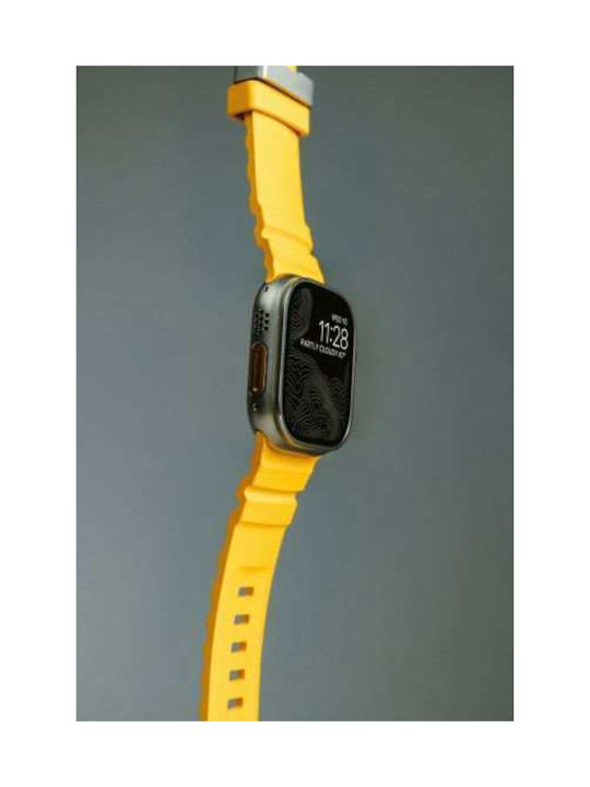 Nomad Rocky Point Sport Strap Yellow (Apple Watch 44/45/46mm/Ultra 49mm)