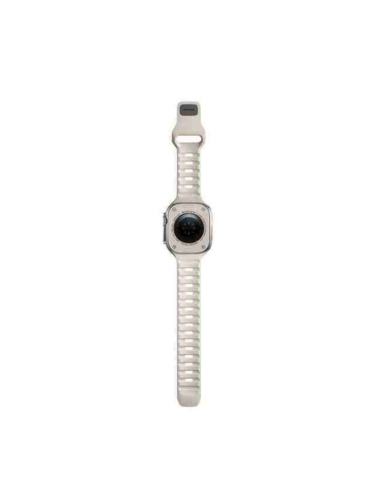 Nomad Sport Strap Se V2 Lsr Λουράκι Σιλικόνης Γκρι (Apple Watch 42/44/45mm/Ultra 49mm)