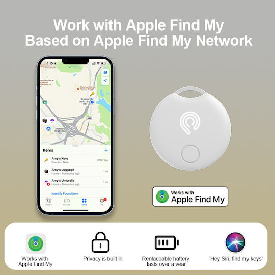 Hyperloq NeoTag Classic Apple Find My Πράσινο
