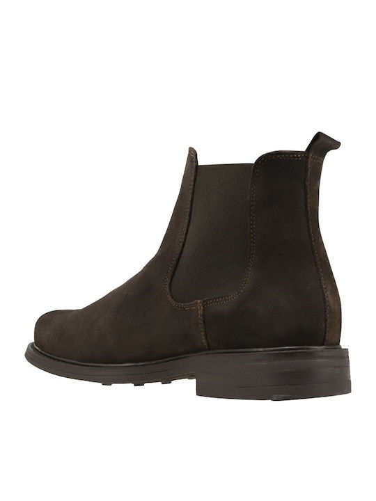 Suede Chelsea-Stiefel Braun Herrenstiefel