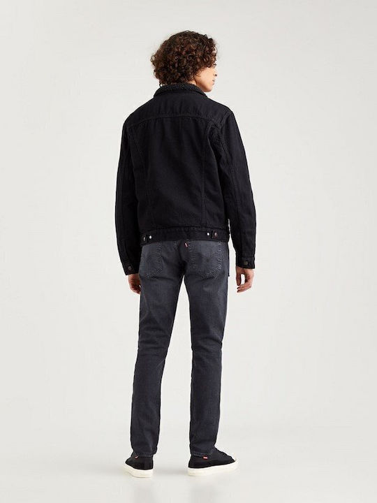 Type 3 Sherpa Trucker Jacket Black