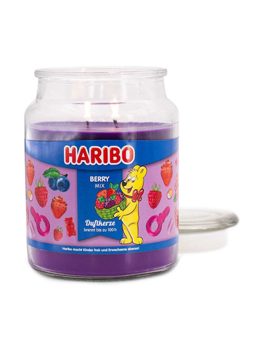 Haribo Lumânare Aromatică în Borcan cu Miros Berry Mix 510gr