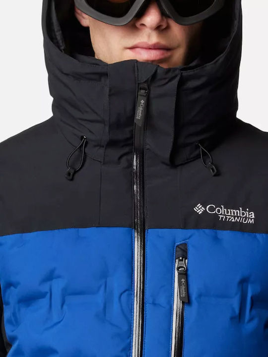 Columbia Wild Card IV 2087231-433 Jachetă Pentru Bărbați De Ski Și Snowboard Albastră