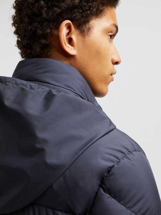Besbre Χειμωνιάτικο Μπουφάν Puffer Navy Μπλε