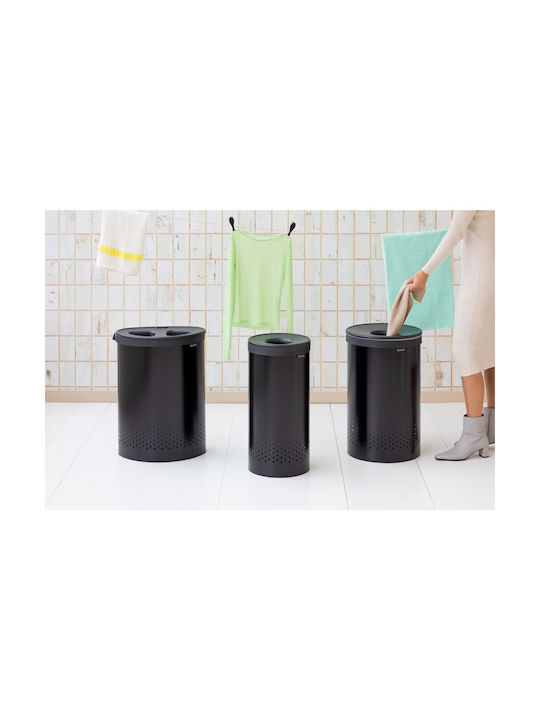 Brabantia Кошче Отпадъци Пластмасов Черен 35лт 1бр