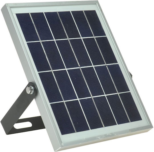 Led Projector Solar Panel Bass Bs-5901 Power 20w 6400k 2000lm Ip44 Sensor Battery