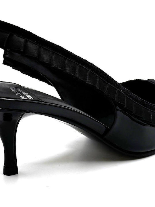 Coquine Black 00137 Γόβες Μαύρες