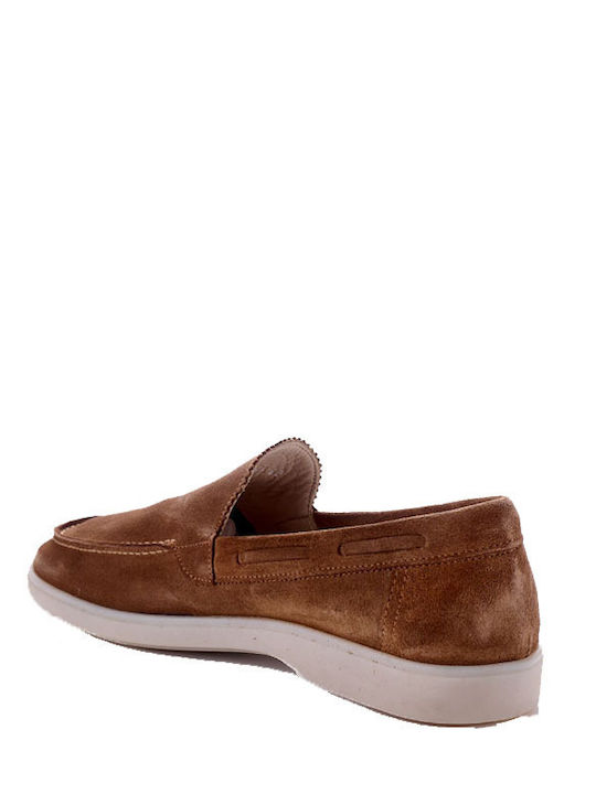Men's Leather Moccasins Brown