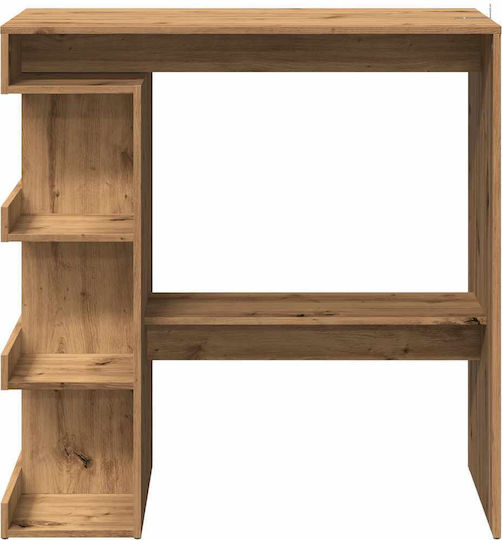 Table Bar Wooden Oak 100x48x101.5cm