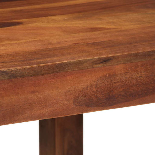 Square Table Bar from Solid Wood Coffee 60x60x107cm