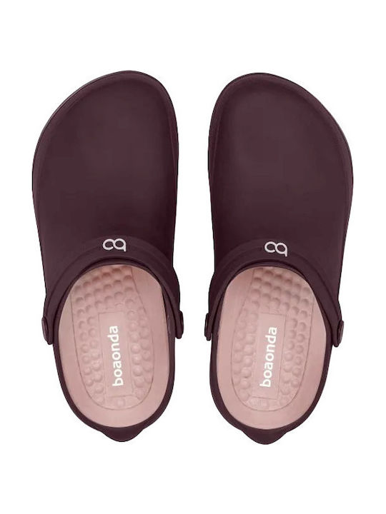 Boaonda Anatomic Clogs Burgundy