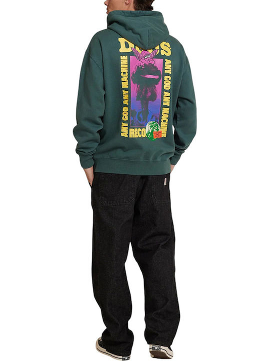 Ζακέτα με Κουκούλα Fbi Green