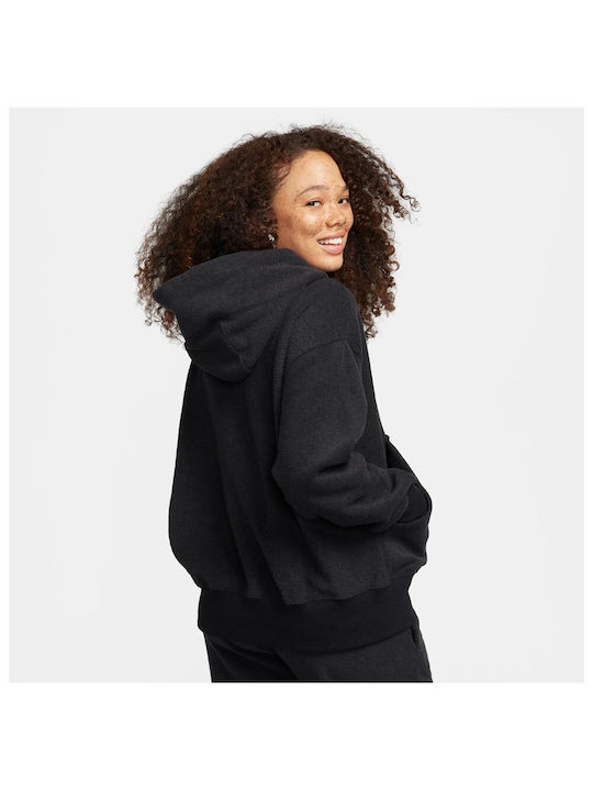 Nike Sportswear Phoenix Plush Women's Hooded Sweatshirt Black