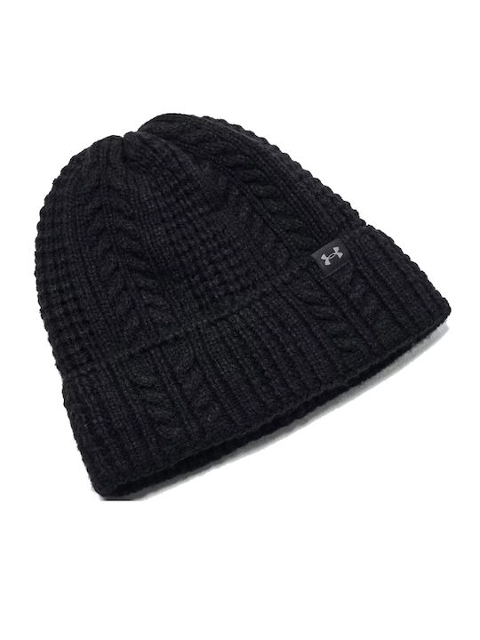 Under Armour Halftime Beanie Feminin Căciulă Tricotat în culoarea Negru