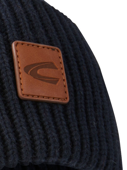 Beanie Ανδρικός Σκούφος Πλεκτός σε Navy Μπλε χρώμα