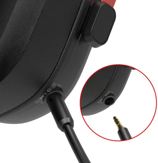 Redragon Cybill H312 Over Ear Gaming Headset με σύνδεση USB