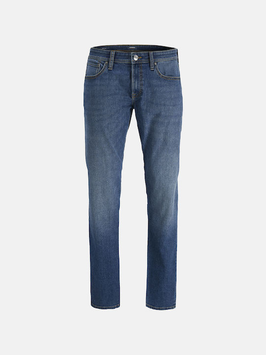 Ανδρικό Παντελόνι Τζιν Ελαστικό Blue Denim