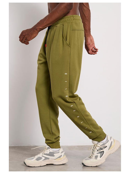 Sweatpants with Elastic Branch