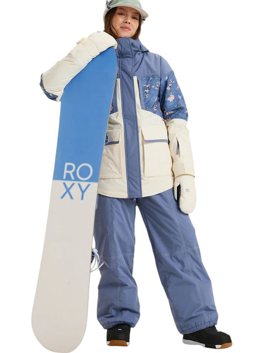 Roxy Chloe ERJTJ03473-BQY7 Γυναικείο Μπουφάν για Σκι & Snowboard Πολύχρωμο