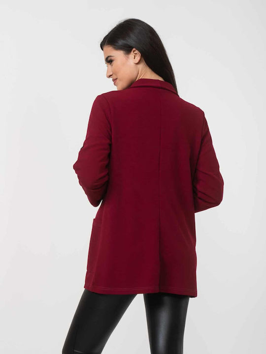 Z-Design Damen Blazer BORDO