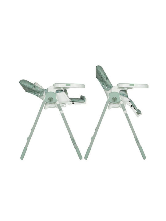 Cosatto Noodle 0+ Klappbarer Baby Hochstuhl mit Höhenverstellbar Meadow