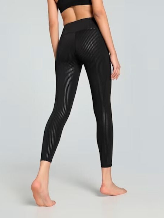 Puma Women's Cropped Yoga Legging High Waisted Black