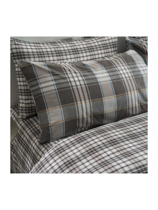 Vesta Home Single Quilt 160x230cm Oslo Black 11.5 Togs