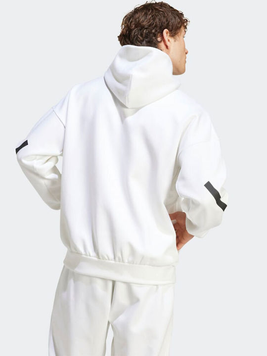 adidas Z.N.E. White with Hood