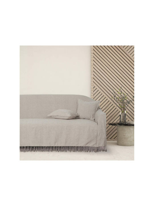 Das Home Μαξιλάρι Καναπέ 0272 Light Grey 40x40εκ.