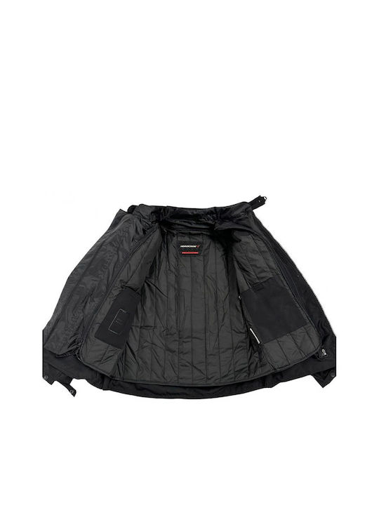 Nordcode Adventure Evo 24 Men's Motorcycle Jacket Cordura 4 Seasons Waterproof Total Black