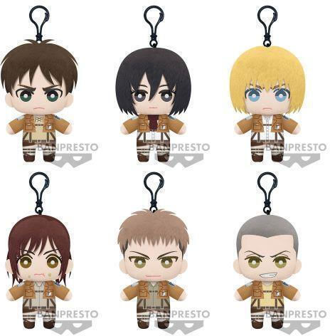 Banpresto Attack on Titan: Tomonui Plush Figure height 15cm