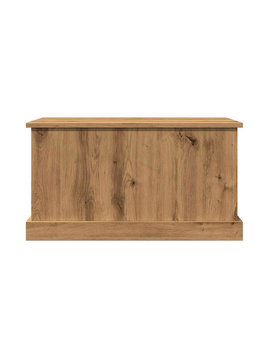 vidaXL Wooden Decorative Trunk Brown 70x40x38cm