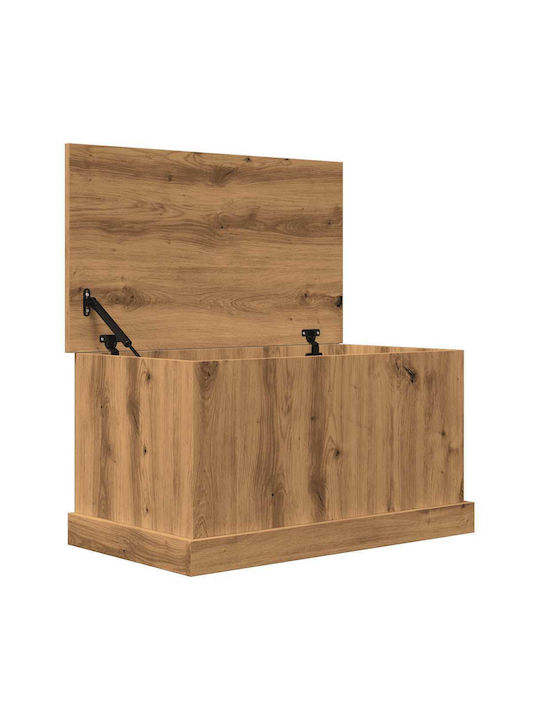 vidaXL Wooden Decorative Trunk Brown 70x40x38cm