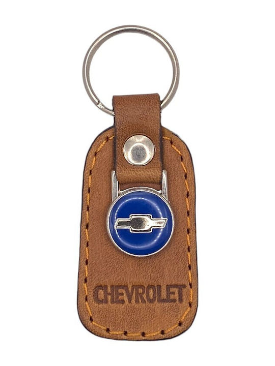 Δερμάτινα Μπρελόκ Chevrolet Κόκκινο