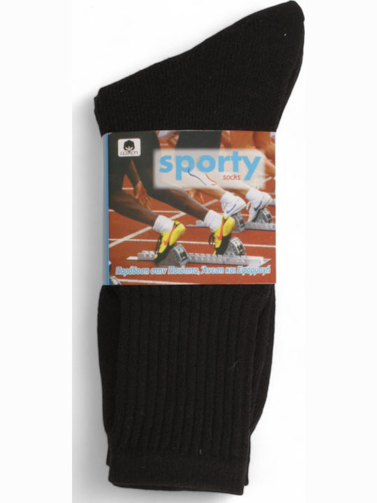 K Socks Bărbați Șosete Negre 3Pachet