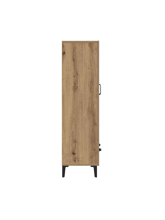 Double Door Wardrobe Oak 70x31x115cm
