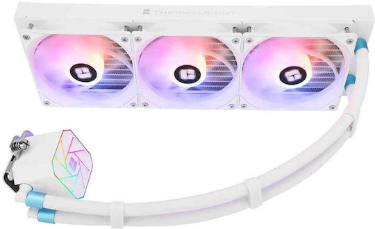 Thermalright Aqua Elite 360 v3 Water Cooling AIO CPU With 3 Fans 120mm And ARGB Lighting White