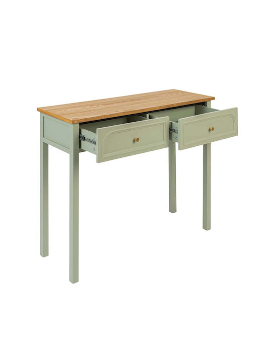 A-s Mohea Wooden Console Table Turquoise L100xW35xH80cm