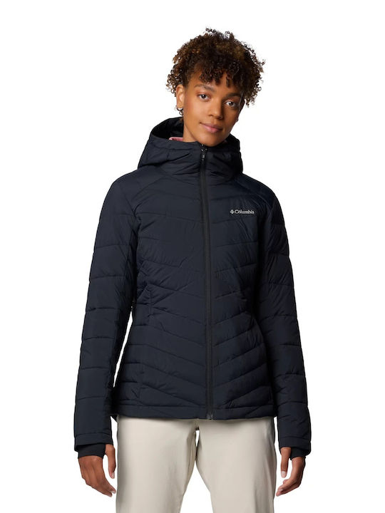 Columbia Women's Lifestyle Jacket for Winter with Hood Black