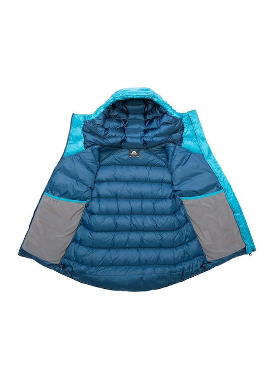 Women's Short Puffer Jacket for Winter Deep Teal-fresh