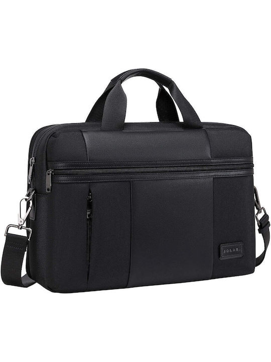 Jolar Impermeabila Geantă De umăr / de mână pentru laptop 15.6" în culoarea Negru GP02398BK