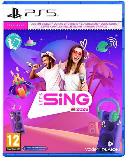 Lets Sing 2025 PS5 Game