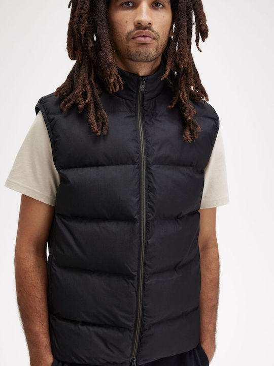 Fred Perry Jacket Puffer BLACK