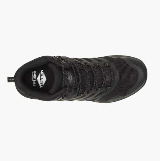 Merrell Militärische Halb-Stiefel aus Mesh Schwarz J005049