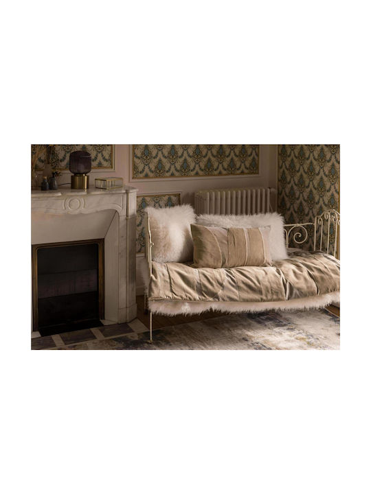 Vivaraise Betani Neige Sofa Cushion White 40x65cm